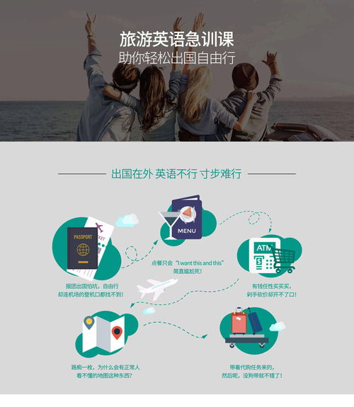 即刻啟程，暢游無憂 廣州立刻說旅游英語1v1課程與旅游信息咨詢服務